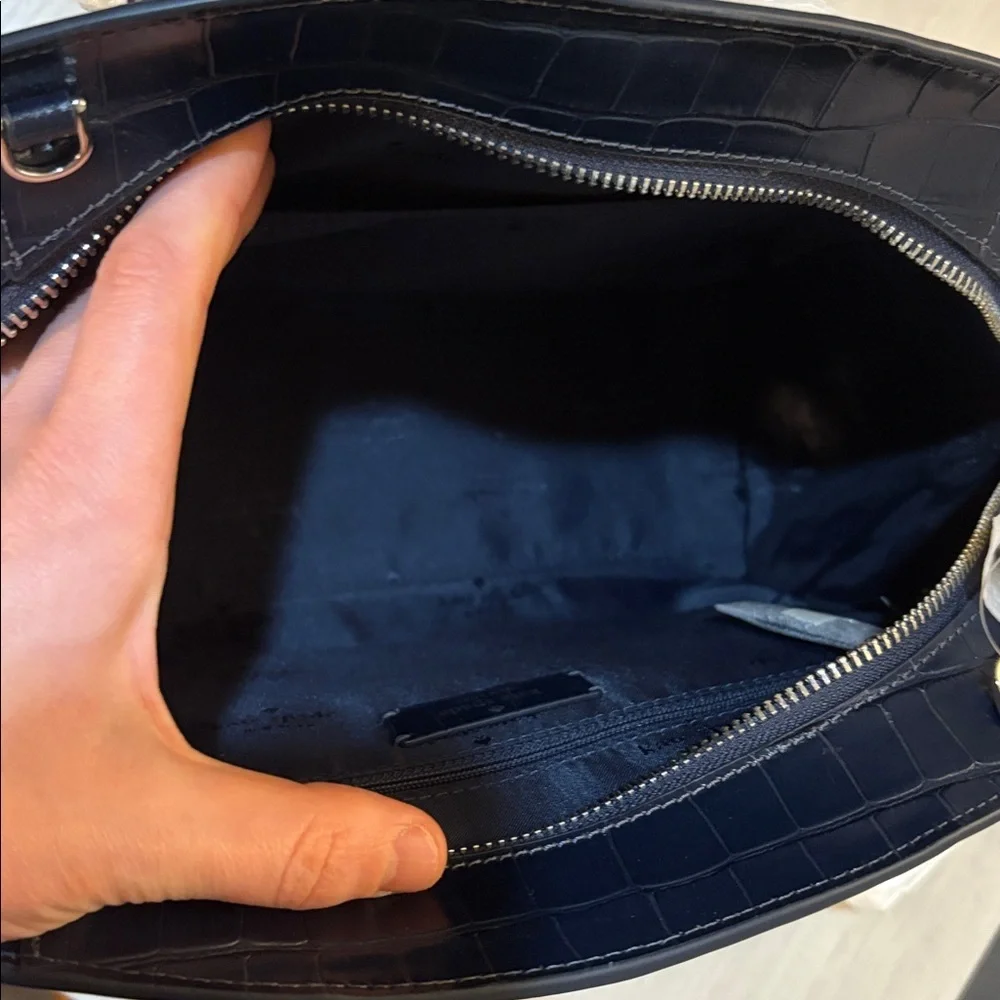 NWT Kate Spade navy Satchel.‎